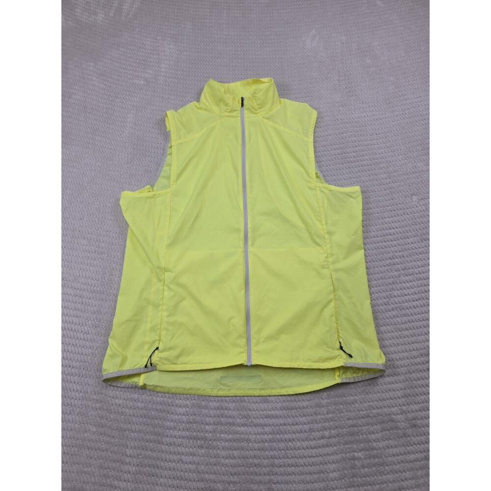 Rei Vest Womens XL Yellow Light Weight Packable Outdoor Hiking